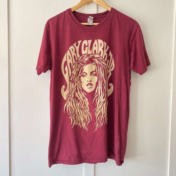 Gary Clark Jr Other - Gary Clark Jr T Shirt Red Size Large Band Crew Neck